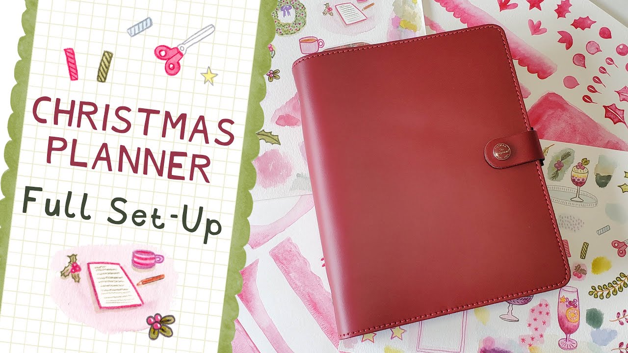 Christmas Planner Set Up & Flip Through - 2021 | Filofax A5 Original | Christmas Inserts |