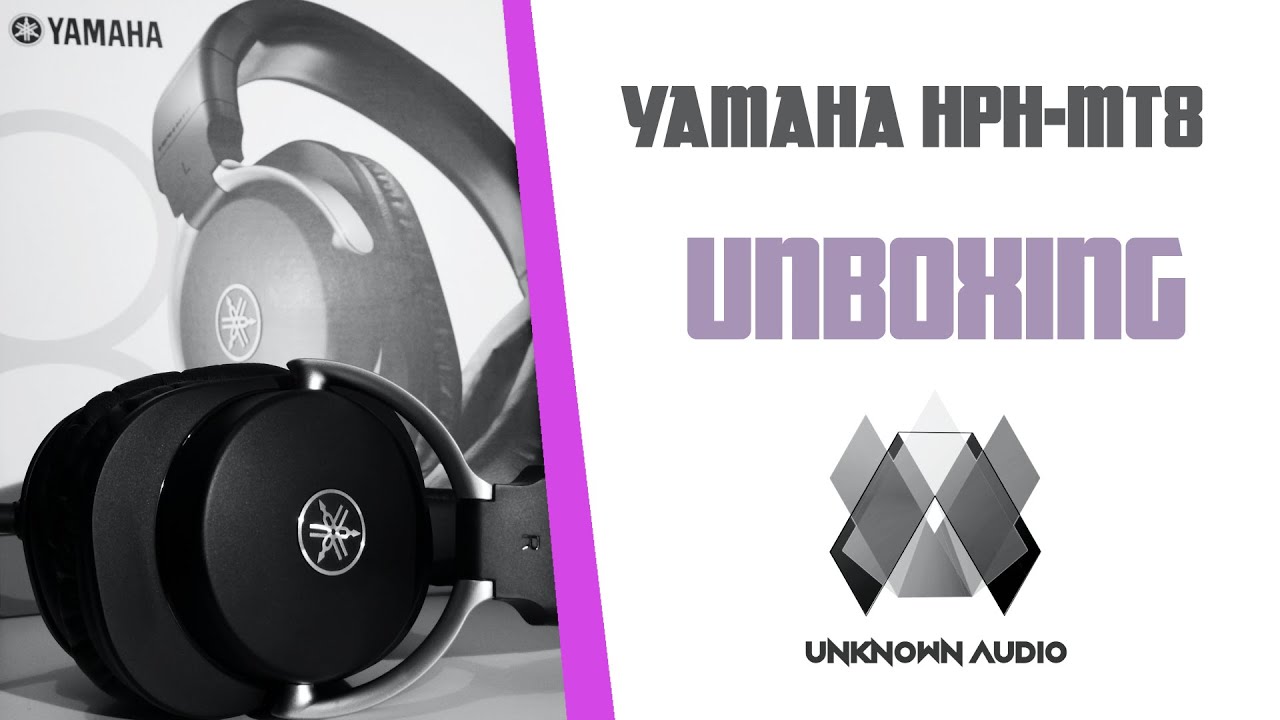 Yamaha HPH-MT8 Studio Headphones | Unboxing and Review