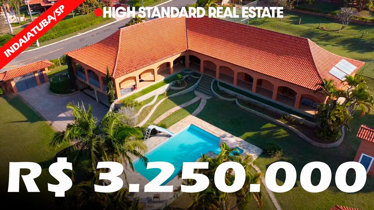 LINDÍSSIMA CASA DE CAMPO PRÓXIMO AO LAGO | Indaiatuba, SP