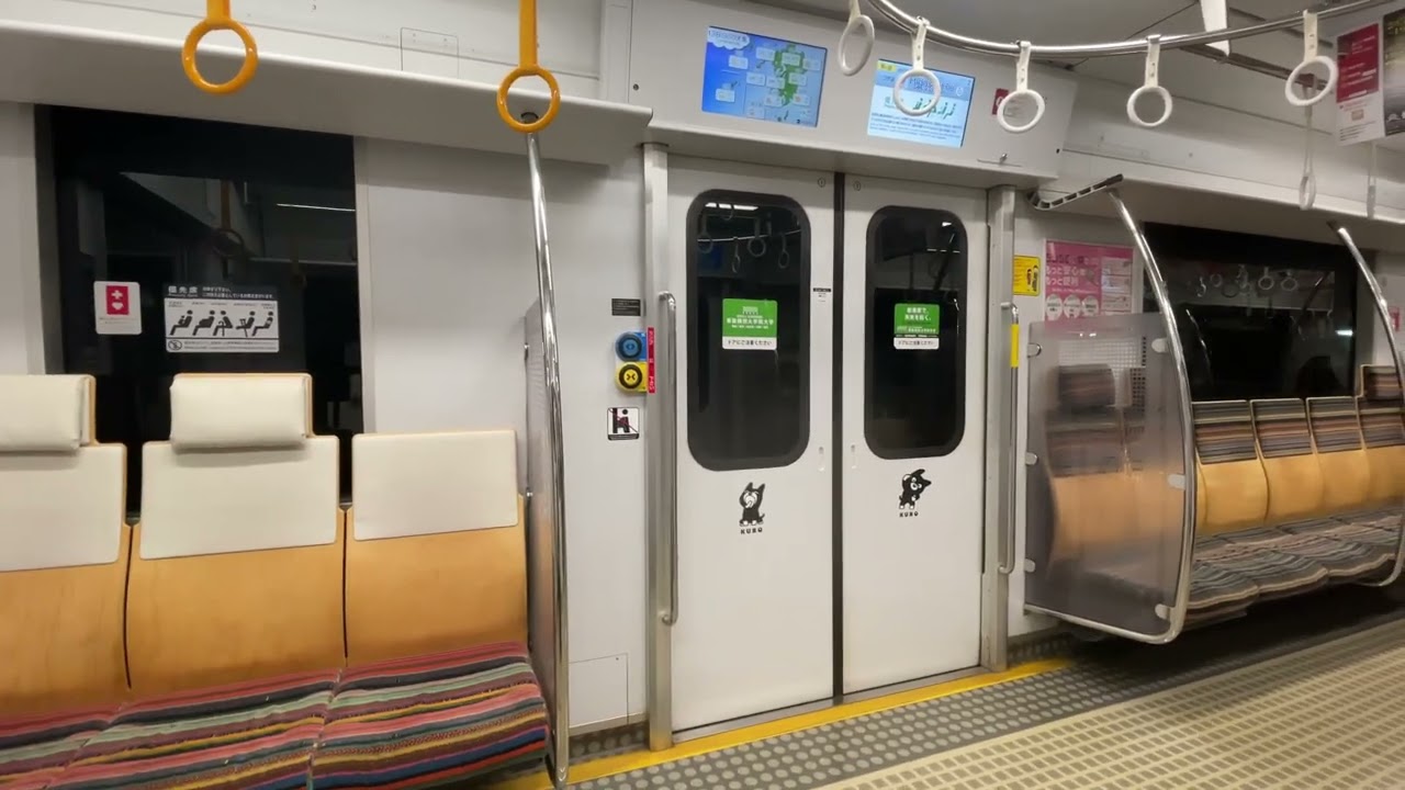 【東芝IGBT-VVVF】福岡市営地下鉄空港線 305系 W6編成 快速西唐津行き《福岡空港駅→博多駅》