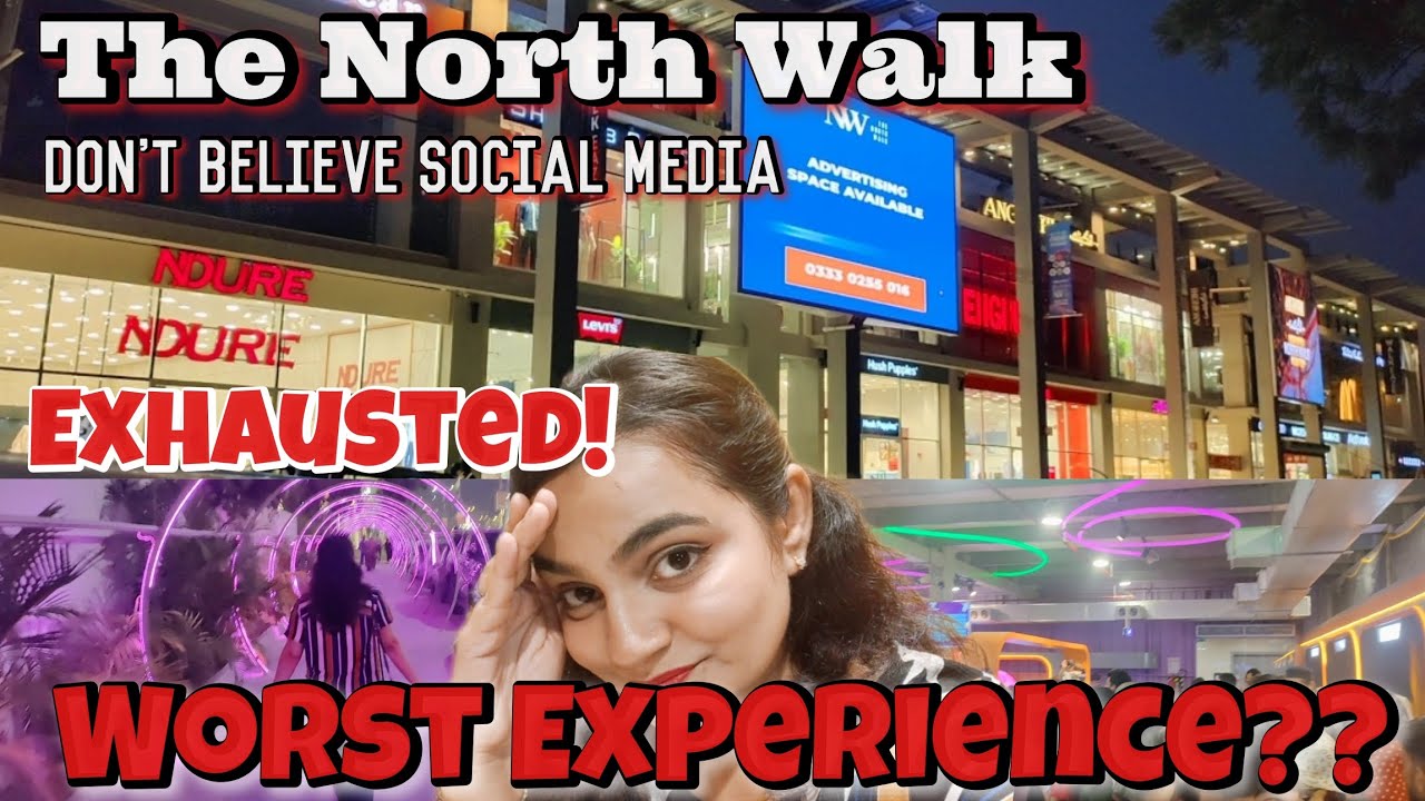 The North Walk Mall Karachi | 😨 worst kids play Area Experience | Glam With Afsana |