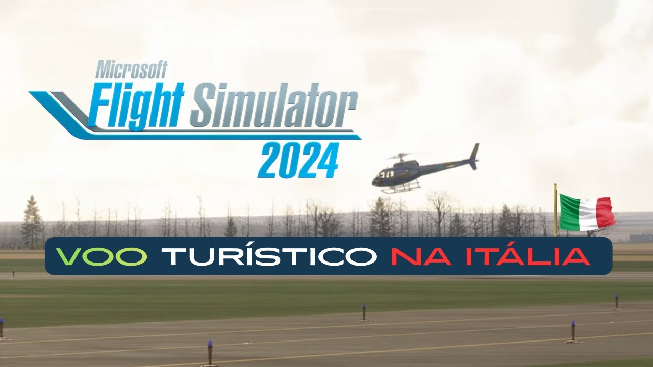 Asobo H125 - Um tour em busca de pizza!! Sem comentários nem assistências, 4k 60fps (VR)