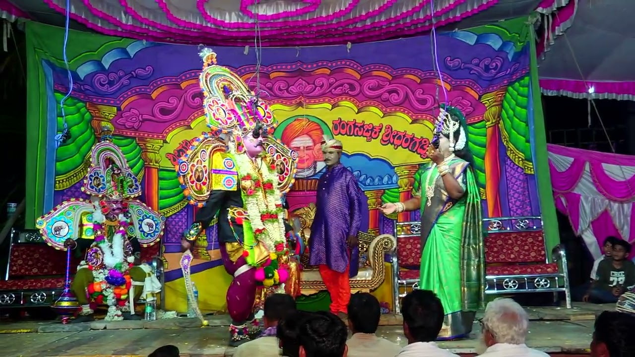 ಬಂಡಿಹಟ್ಟಿ ಗ್ರಾಮದಲ್ಲಿ ನಡೆದ ರತಿ ಕಲ್ಯಾಣ ಎಂಬ ಸುಂದರ ಪೌರಾಣಿಕ ನಾಟಕ 01- 11- 2025 Part 13