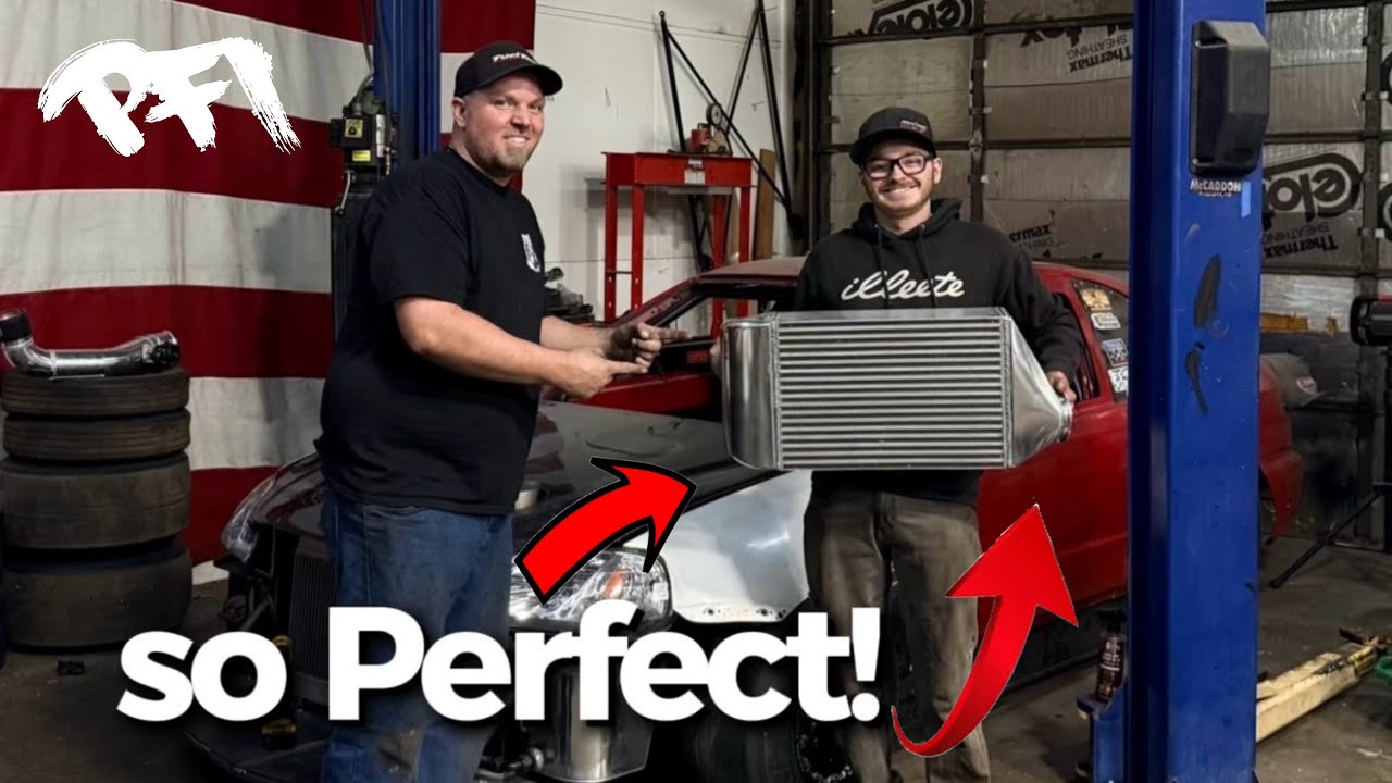 The Perfect Billet Intercooler! Steven Created a Masterpiece! 