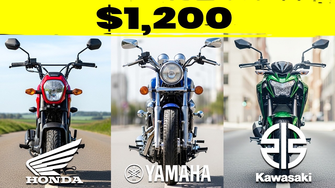 The CHEAPEST Motorcycle From Every Brand!