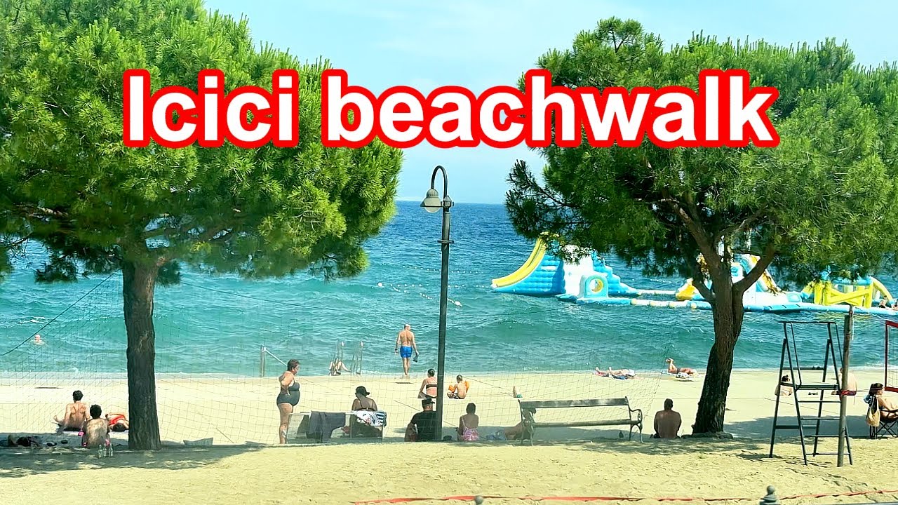 Beach walk Ičići, Istria, Croatia