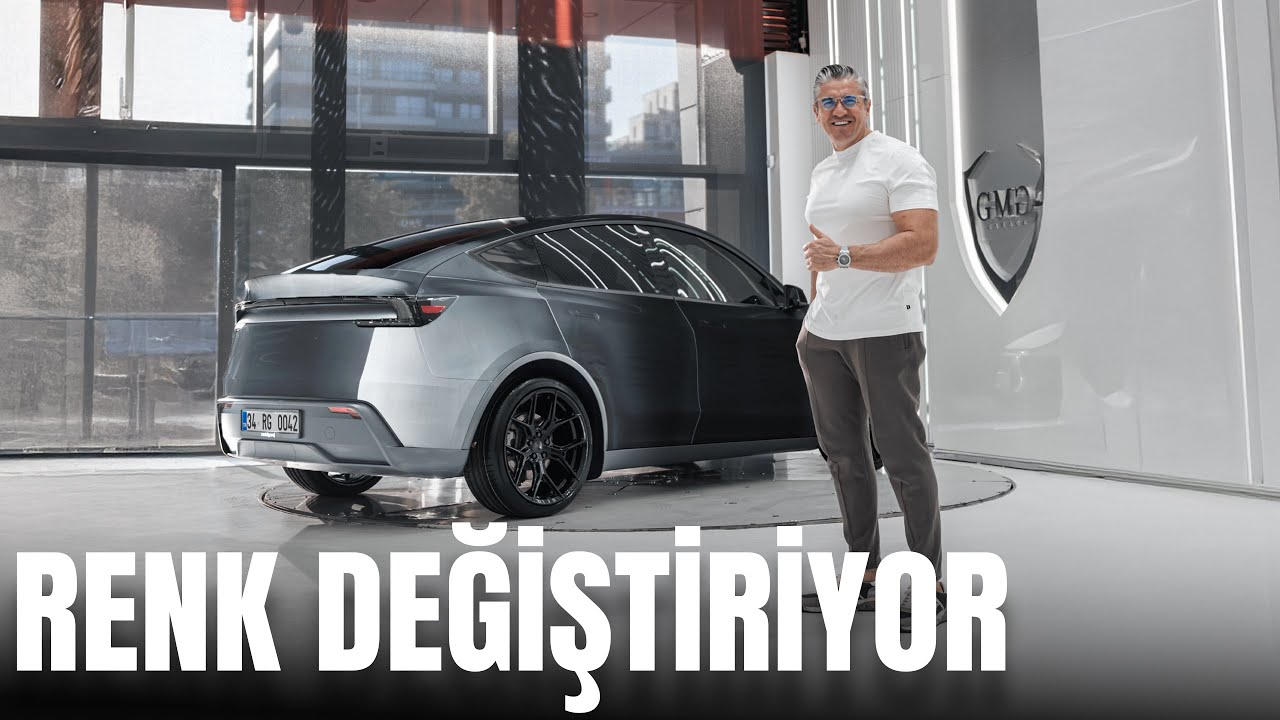 İNANILMAZ! RENGİ ANINDA DEĞİŞEN TESLA 🔥