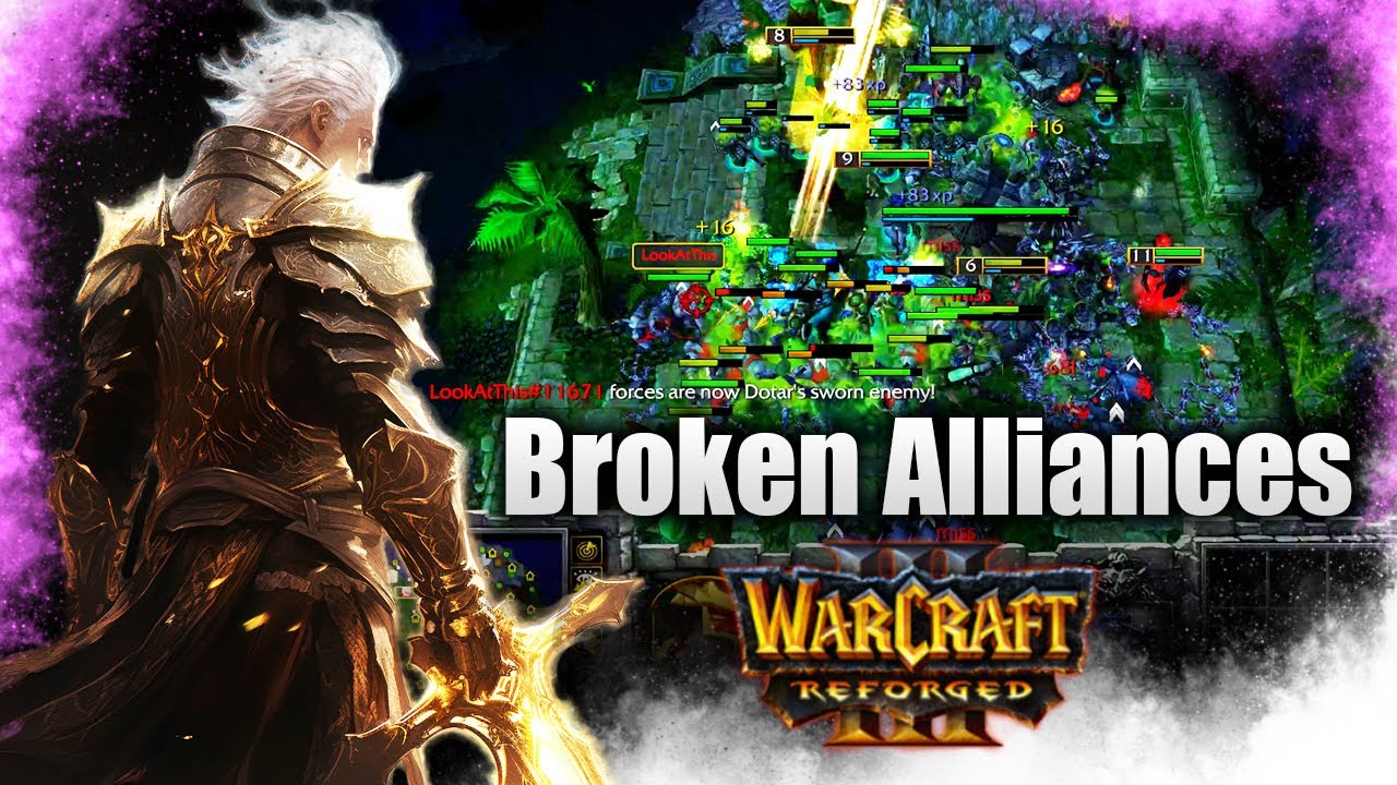 Warcaft 3: Broken Alliances | CHAOS ORCS & LIZARDS Race Solo Run!