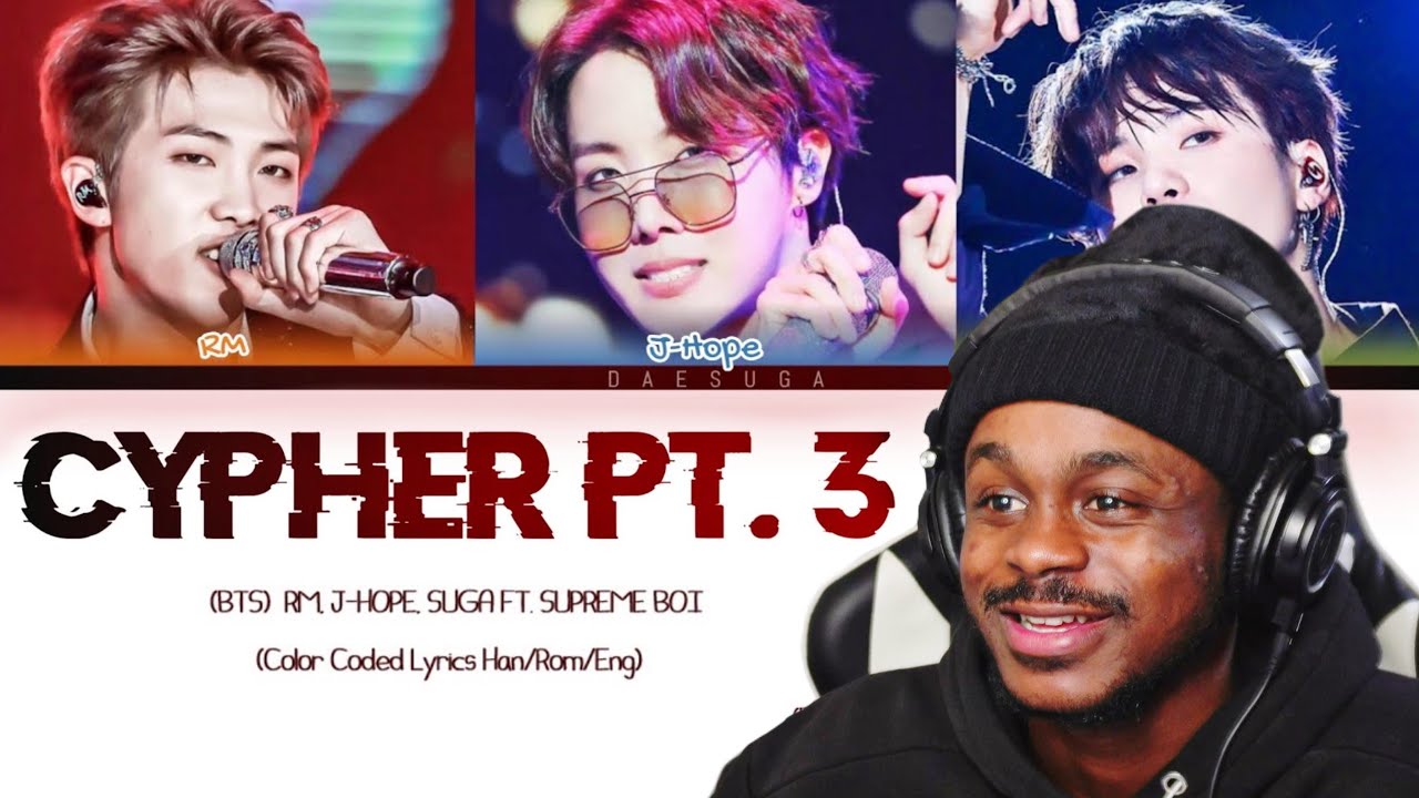 BTS (방탄소년단) (Rap Line) - Cypher PT.3 & PT.4 (feat. Supreme Boi) Color Coded Lyrics **REACTION**