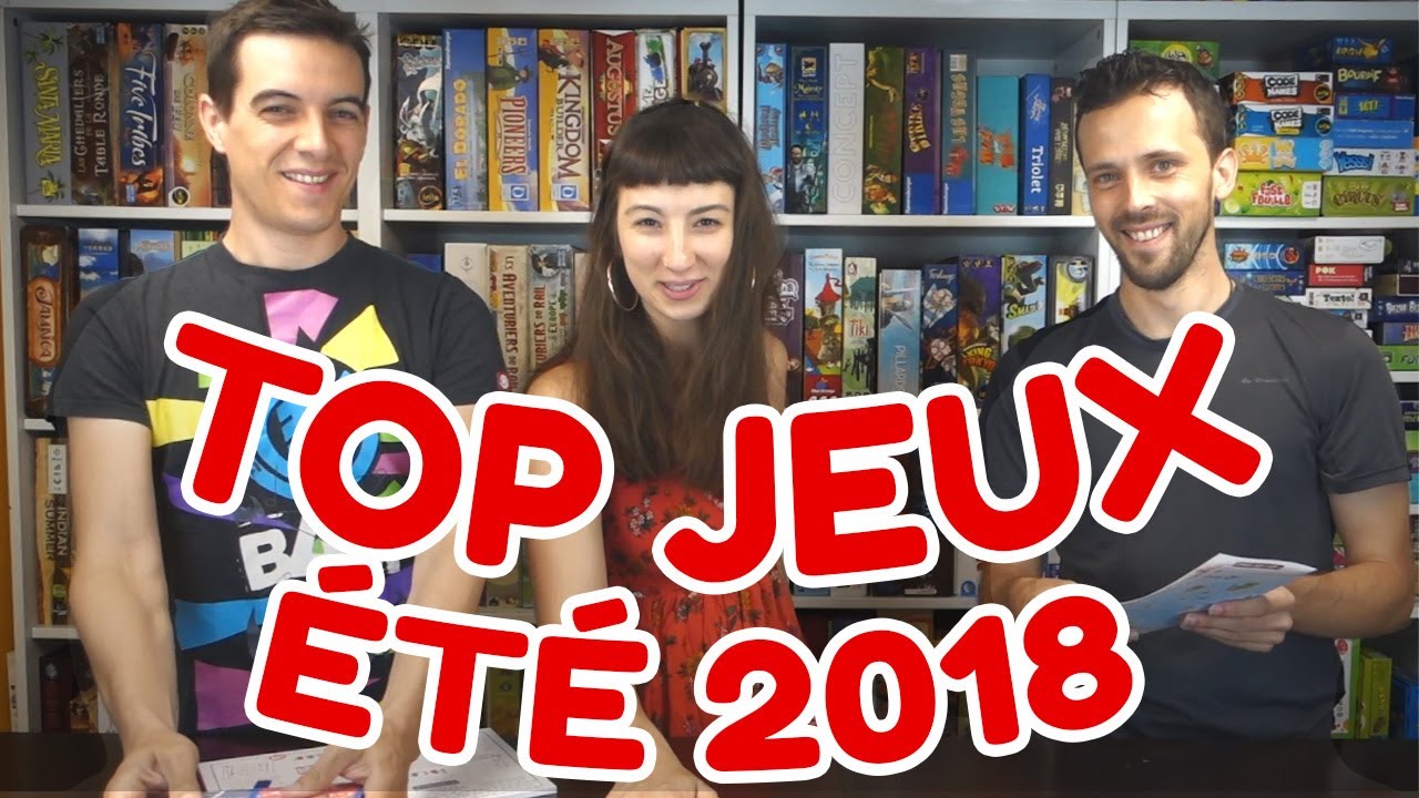 Les meilleurs jeux de société de l'été 2018