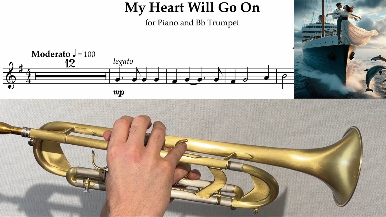 My Heart Will Go On - TITANIC (Trumpet Cover) | Emotional Solo