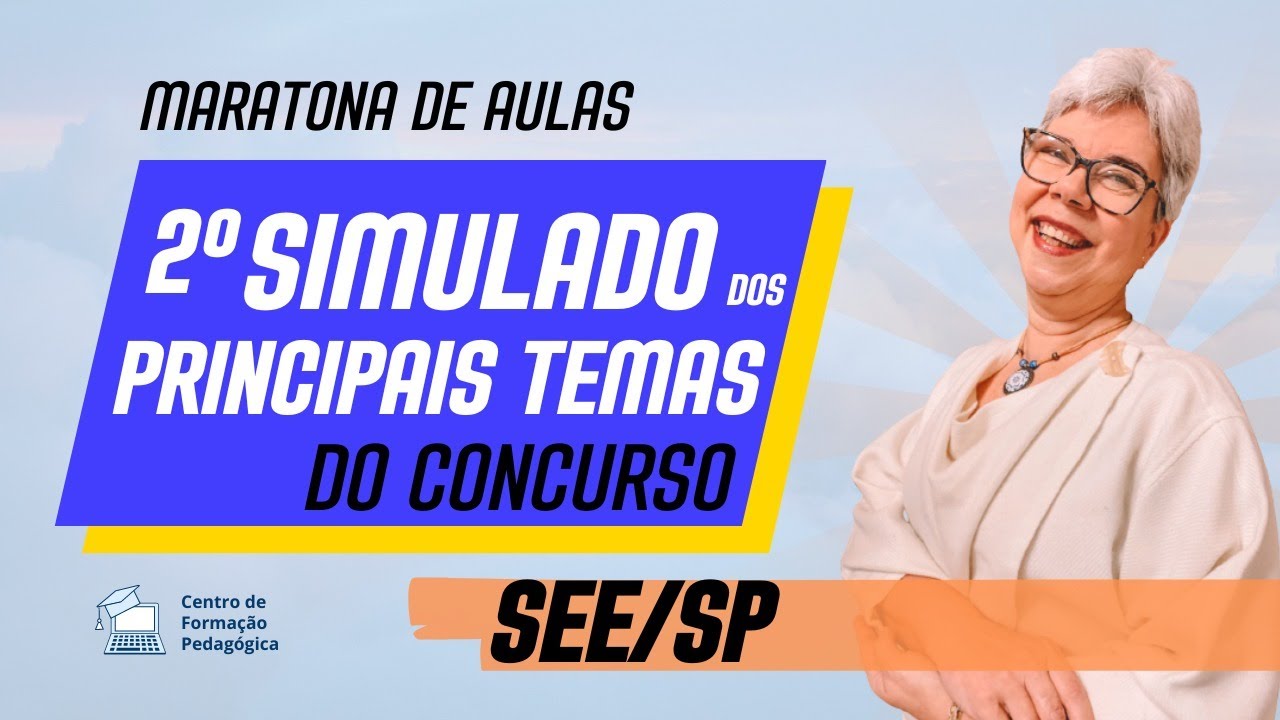 2º Simulado sobre temas pedagógicos - SEE/SP