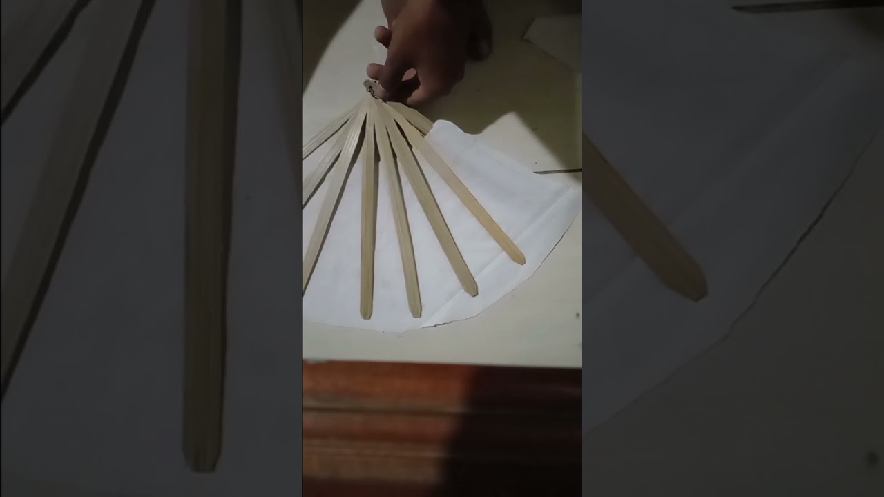 membuat kipas lipat sensu