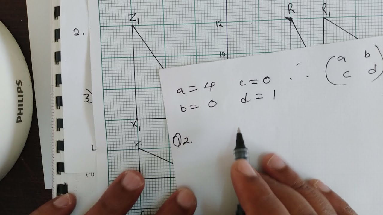 Finding the stretch factor and a matrix under stretch