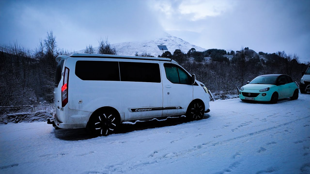 The Secret to Staying Warm in a Van (at -5°C)