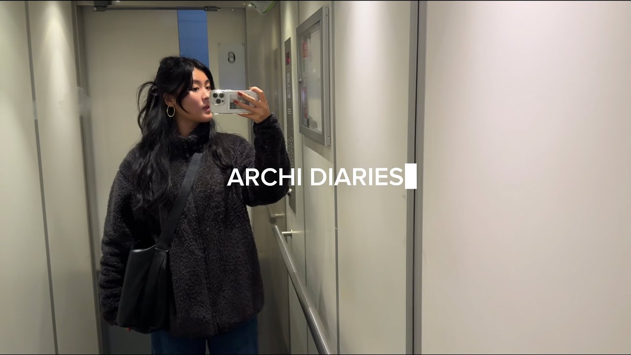 archi diaries ◡̈ | a week in the life as an architecture student at TU Delft