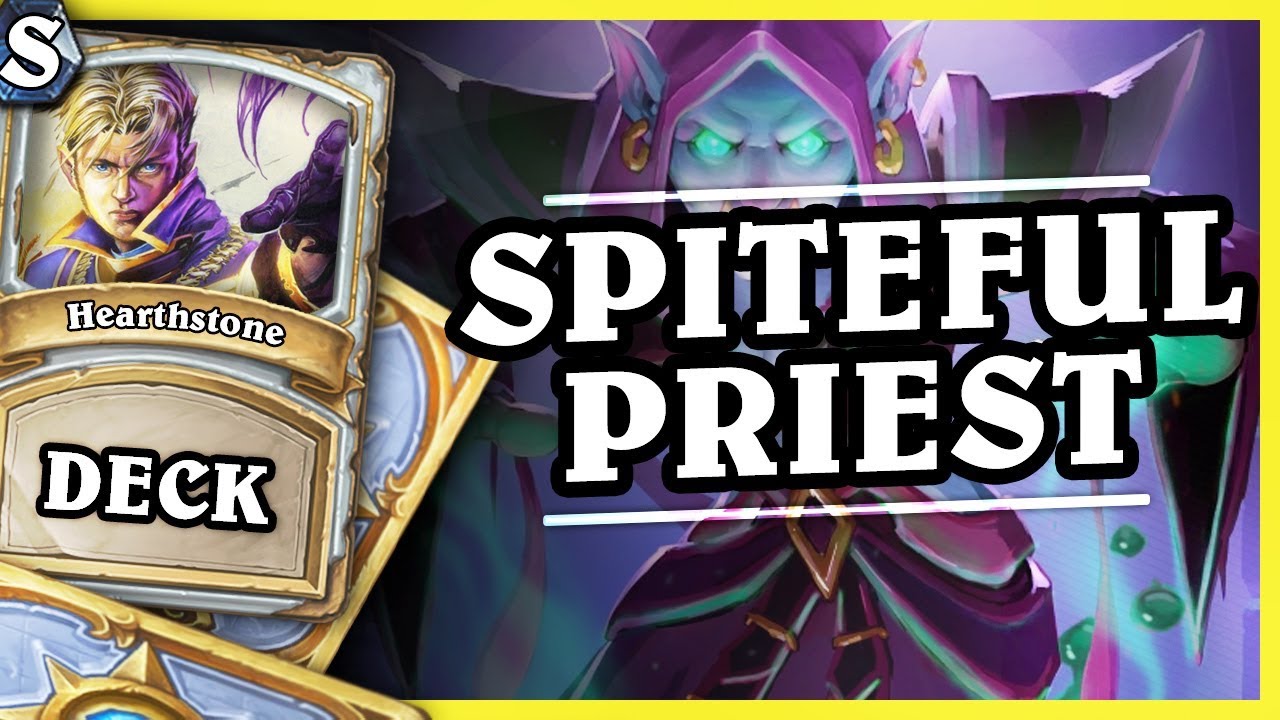 Stechowany SPITEFUL PRIEST - Hearthstone Deck Std (K&C)