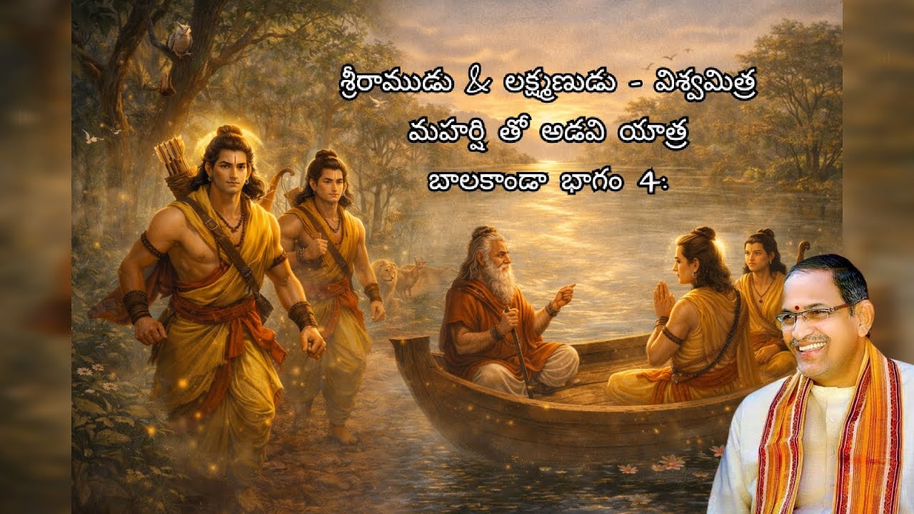 శ్రీరాముడు & లక్ష్మణుడు – విశ్వమిత్ర మహర్షి తో అడవి యాత్ర | బాలకాండా భాగం 4