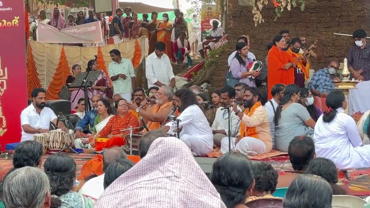 Kerala kumbhamela thirunavaya  prashanth varma bhajans 