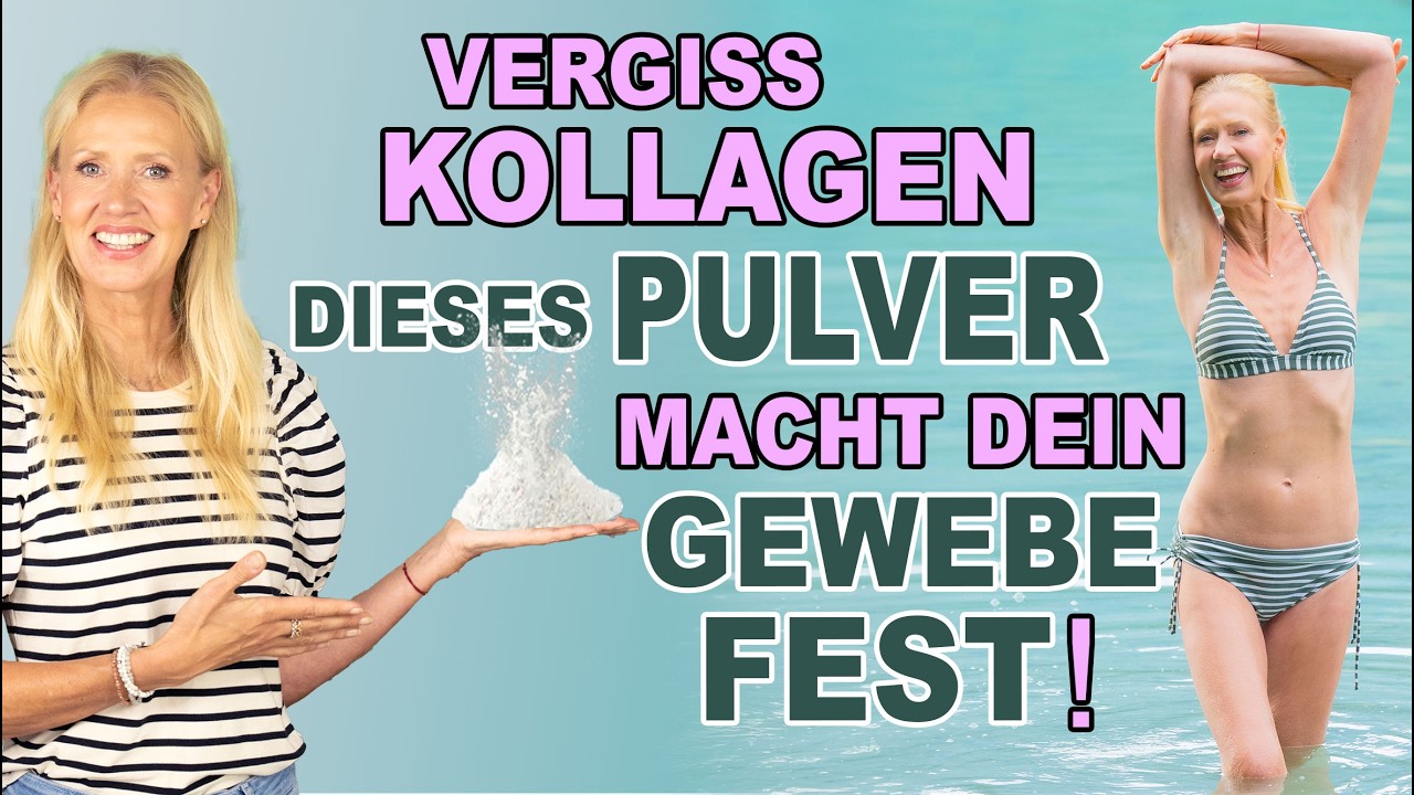 Straffes Gewebe & weniger Fett❗️Aktiviere dein eigenes Kollagen – super einfach mit diesem Pulver❗️