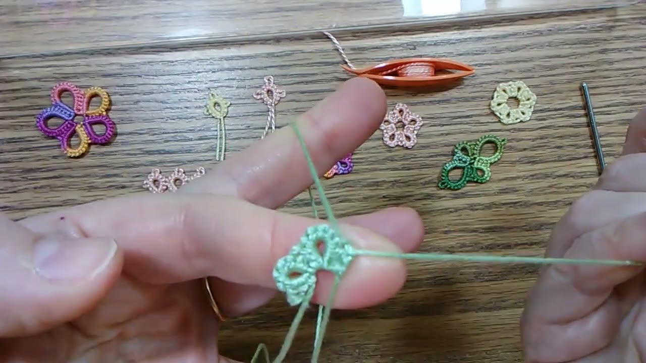 beginners shuttle tatting - easy 