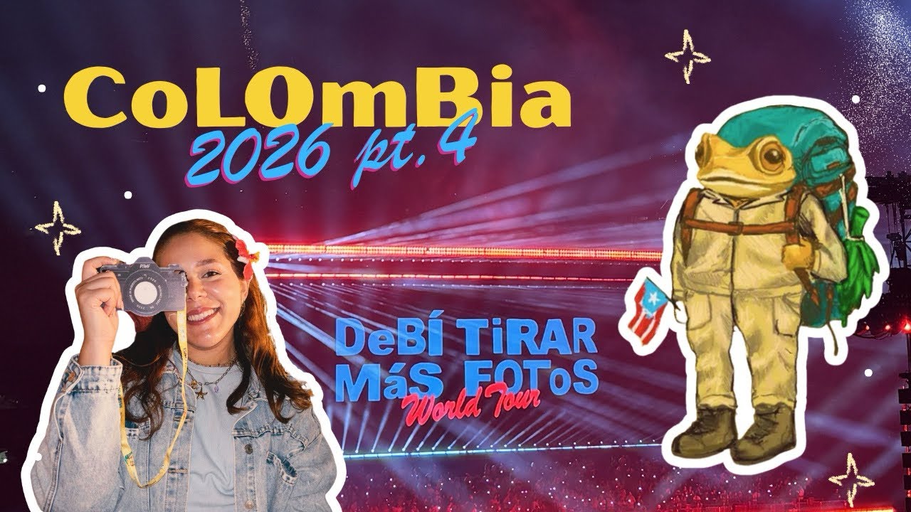 Fui al concierto de Bad Bunny en Medellín 📸🌴 - Colombia 🇨🇴 2026 (pt.4)