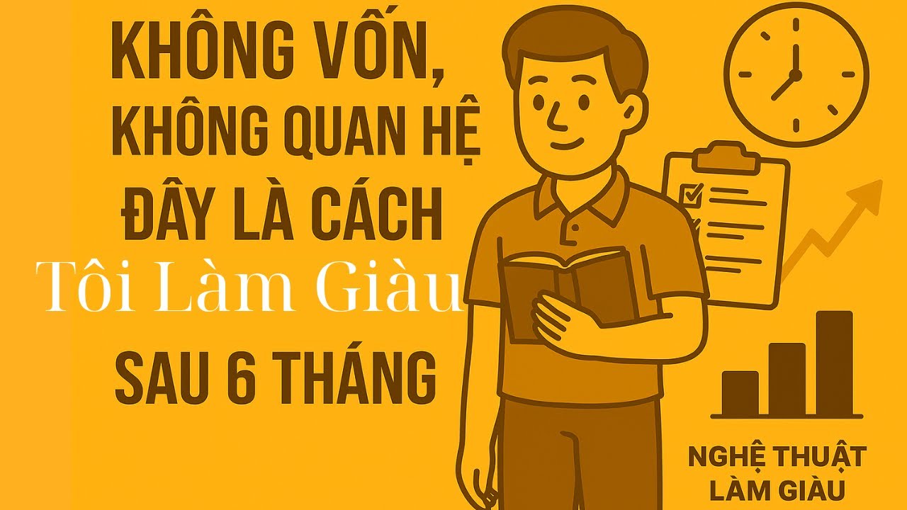 Không Vốn, Không Quan Hệ – Đây Là Cách Tôi Làm Giàu Sau 6 Tháng | Nghệ Thuật Làm Giàu