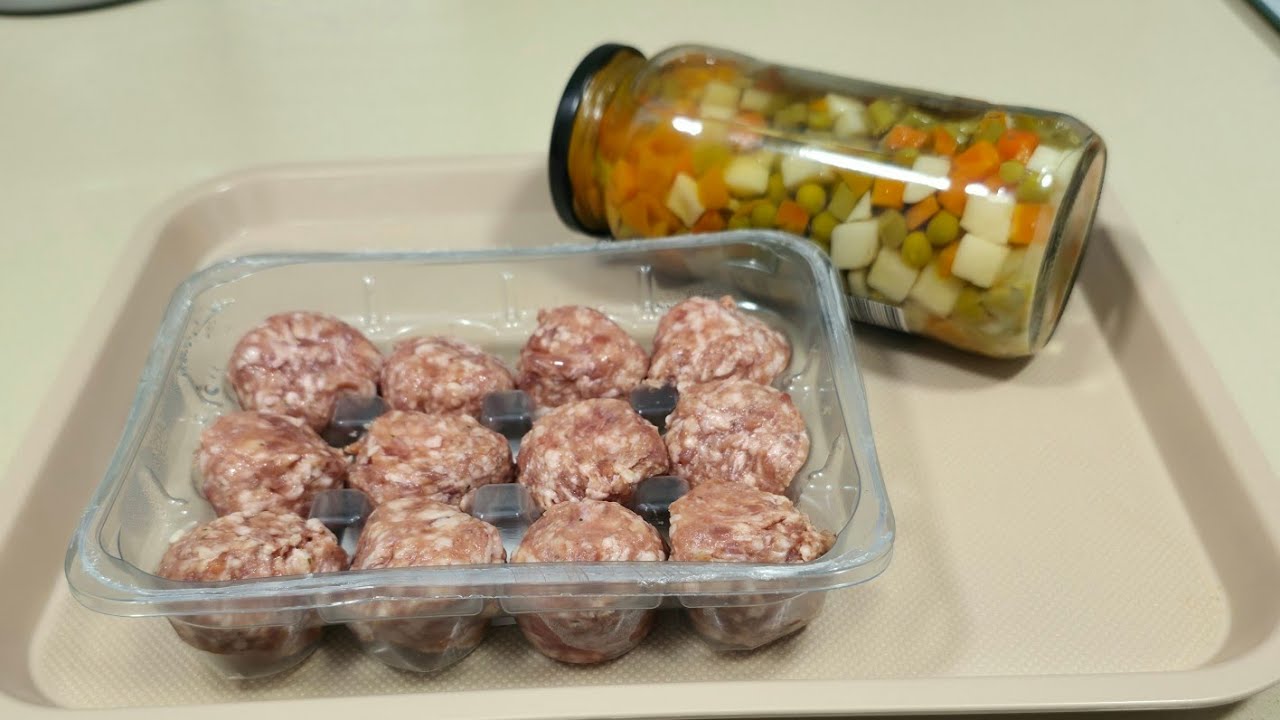 LAS ALBÓNDIGAS en salsa MÁS RÁPIDAS 🫙 con un bote de verduras 🫛🥕 // BEATRIZ COCINA