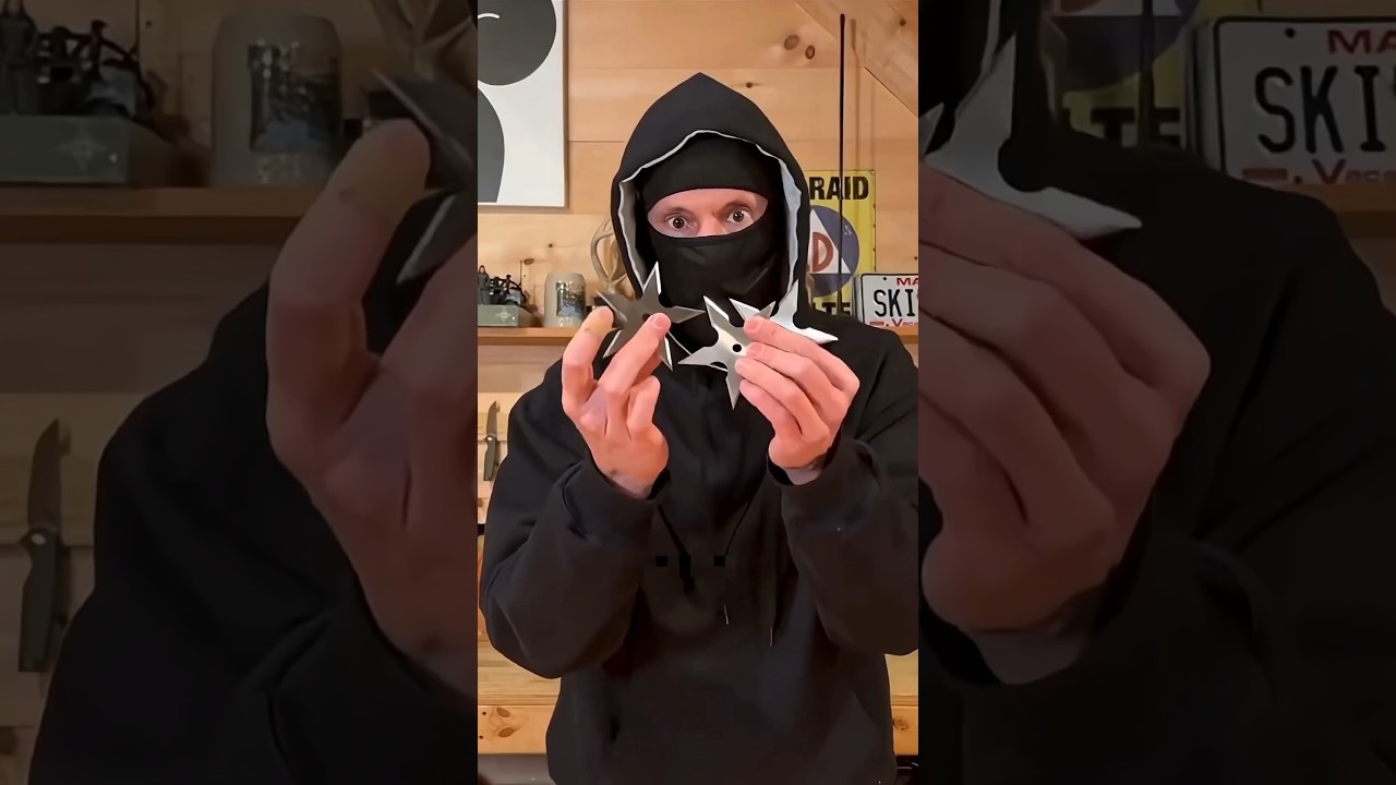 The Real Purpose of a Ninja Star!