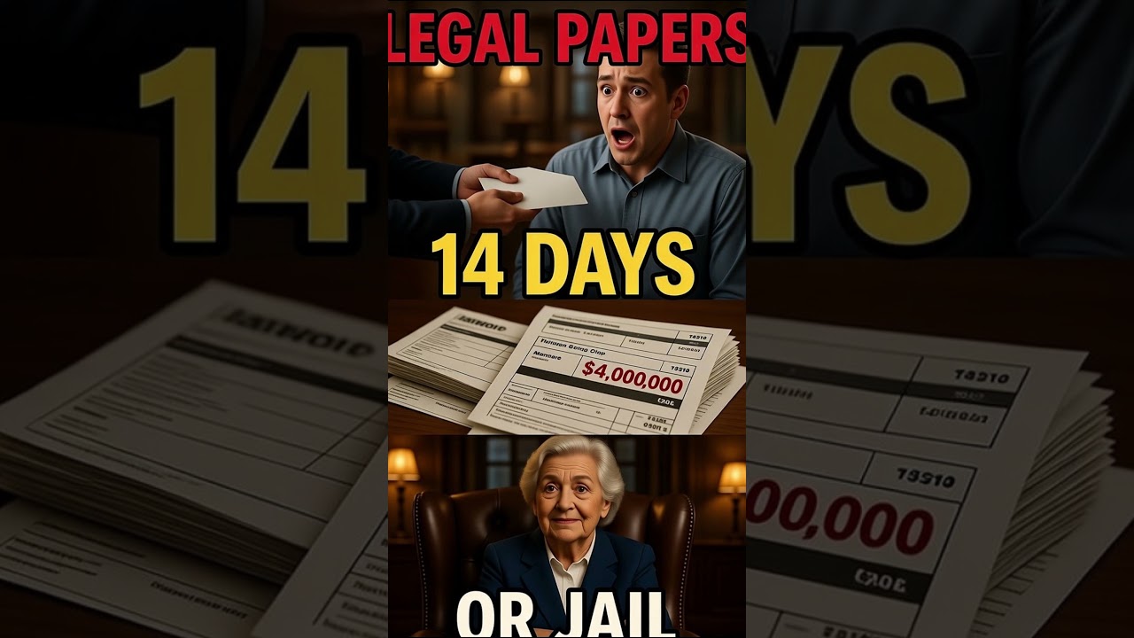 Выражение его лица, когда судебный пристав вручил ему юридические документы | 