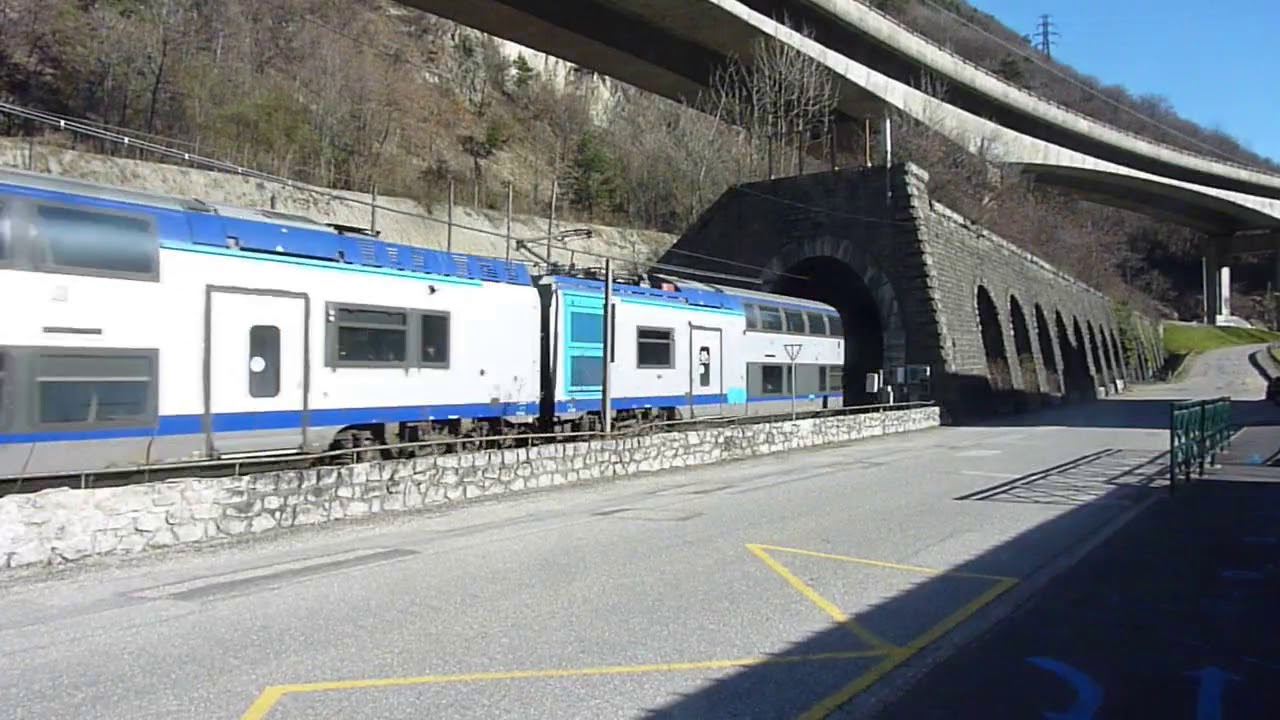Les trains de la Tarentaise - Tunnel du Champ-du-Comte