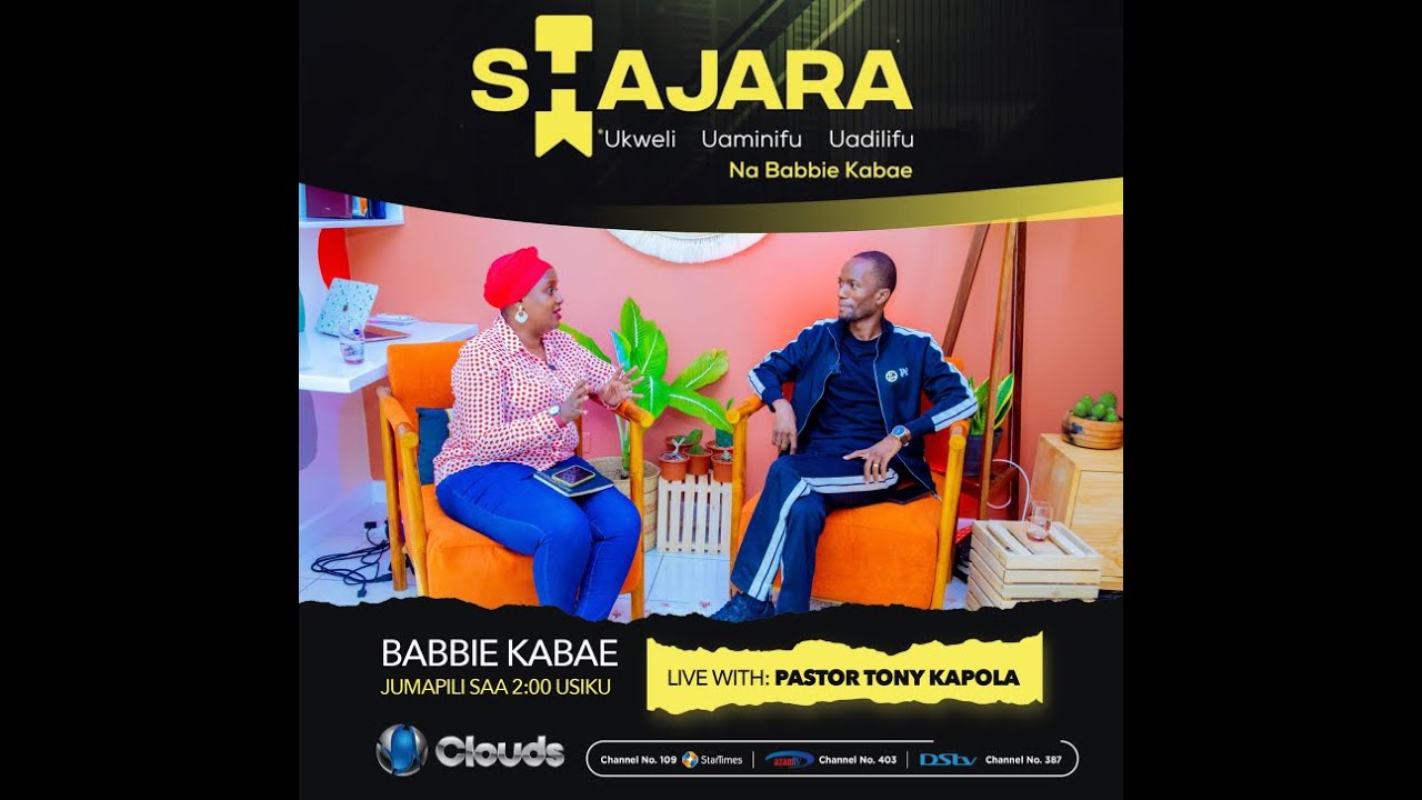 LIVE: Tony Kapola Akifungua Shajara Yake na Babbie Kabae