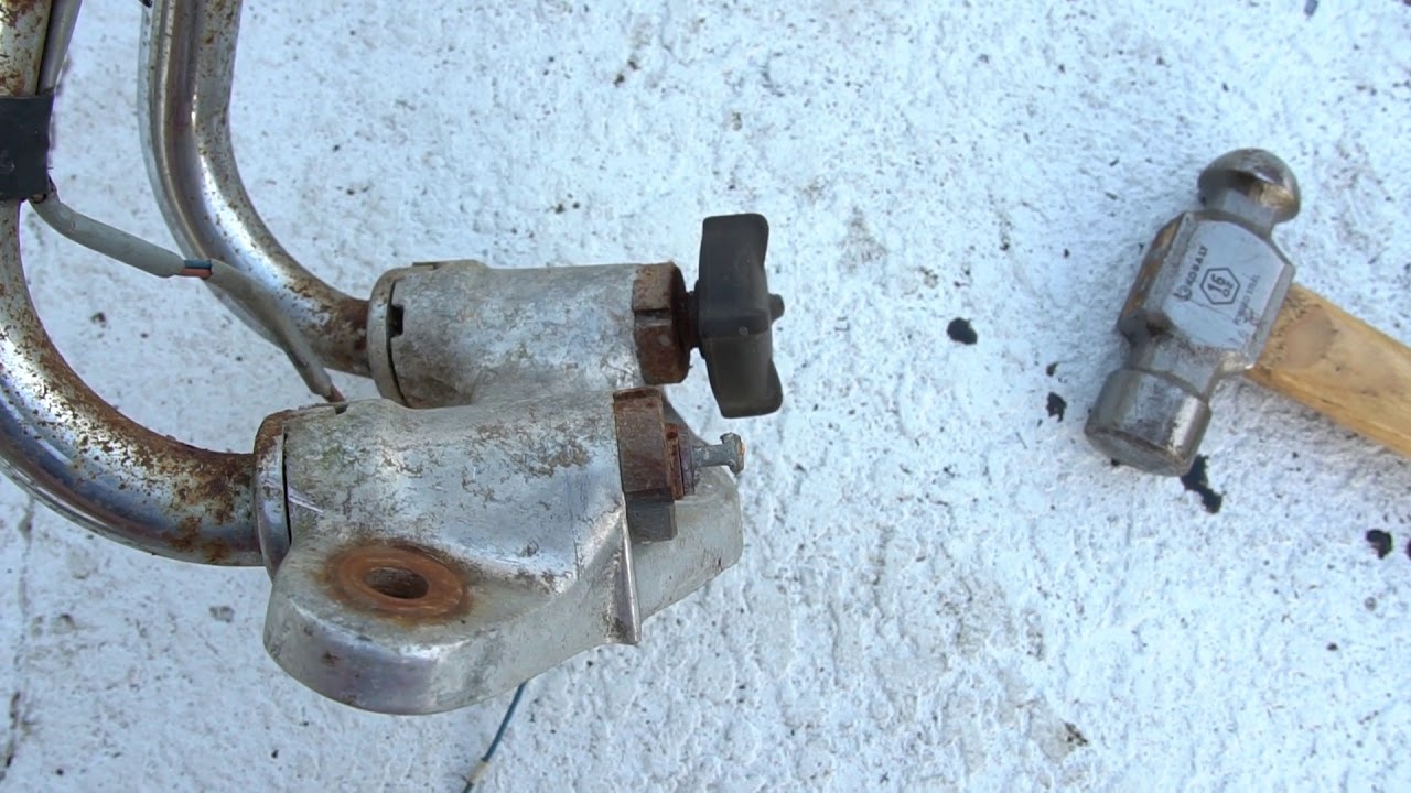 Honda Z50 K0 K1 K2 Mini Trail Monkey - How to breakdown an old frame with Tips Tricks Tools - 2 of 2