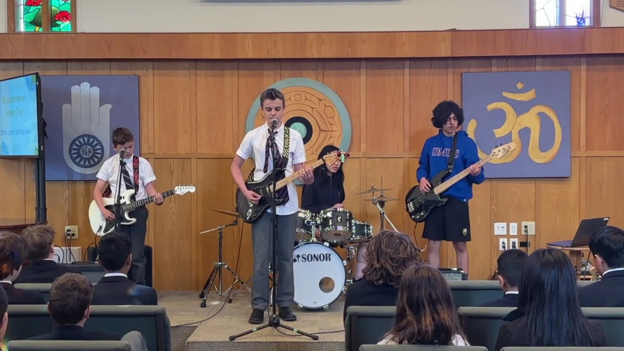 We played Whatsername by Green Day in Middle School