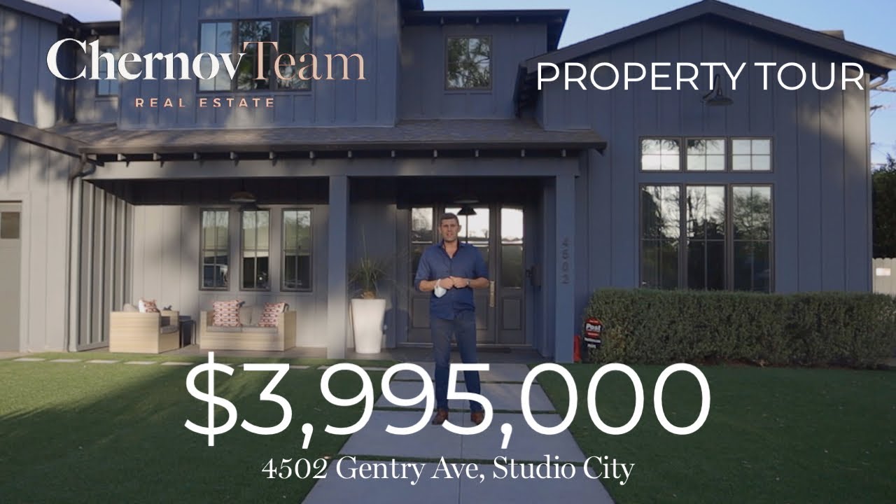 Property Tour - 4502 Gentry Ave, Studio City