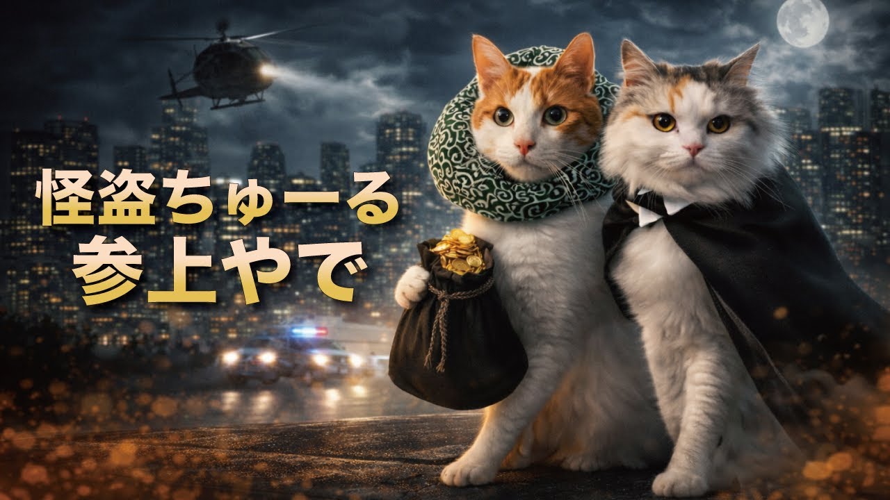 ついにあいつらが帰ってきた…！！怪盗ちゅーるREMAKEッッ