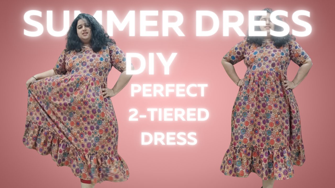 DIY The Perfect 2-Tiered Summer Dress | Sewing with @The Neelz Show