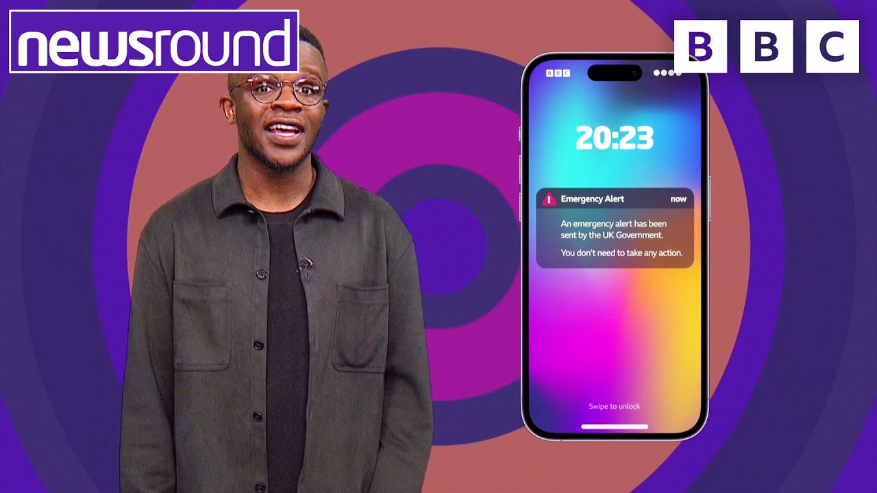 🚨 What is the Emergency Alert System and When Will We Get Messages? | Newsround