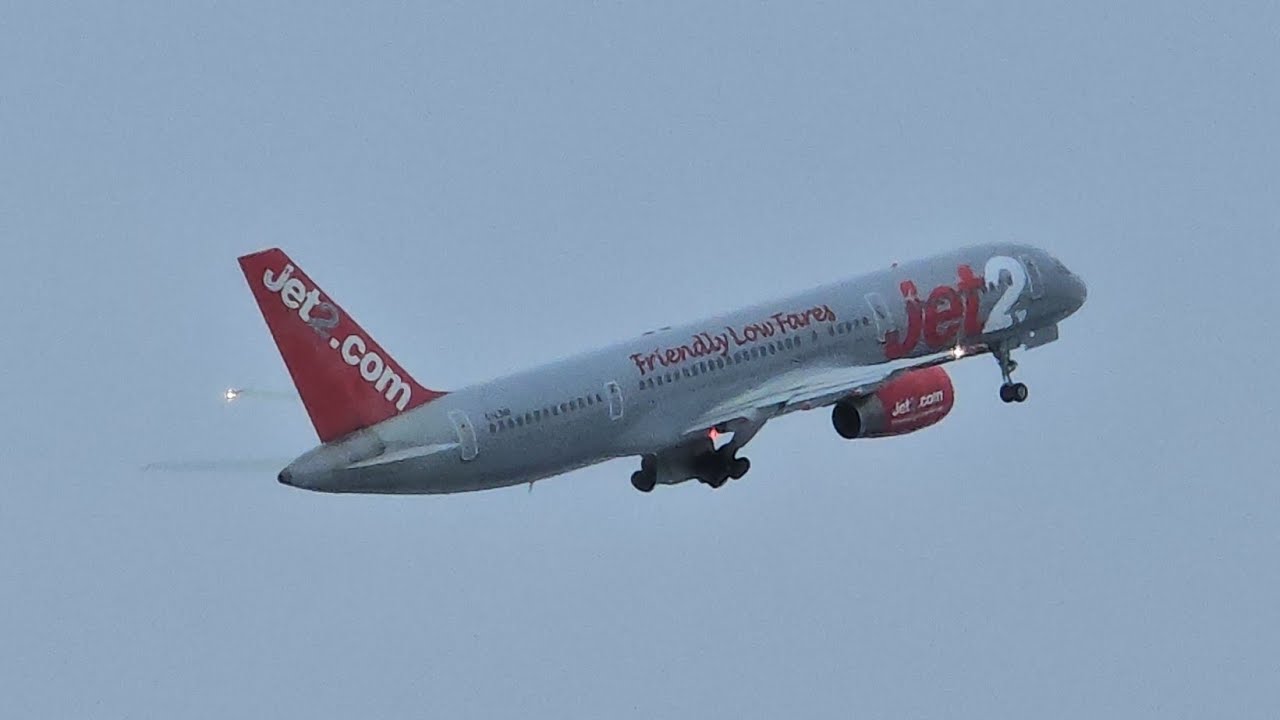 G-LSAI Last Ever Jet2 757 Flight from Manchester (LS811) to GVA