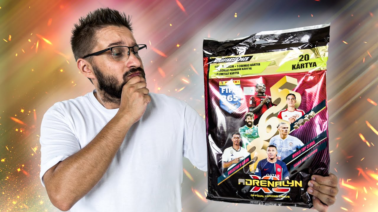 FIFA 365 KEZDŐCSOMAG BONTÁS!🤩 I Panini Adrenalyn XL FIFA 365 2024