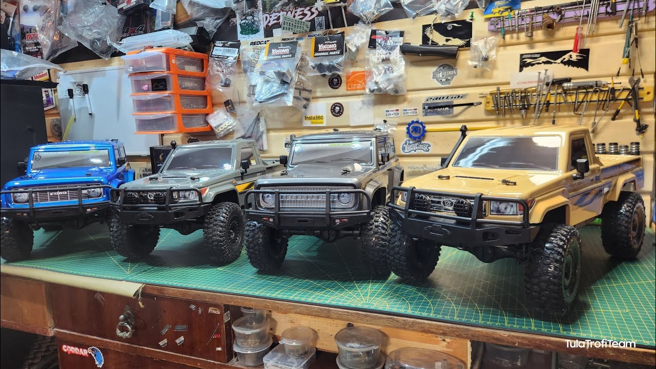 Yikong YK41011 and YK41012. Ford Bronco and Toyota lc70