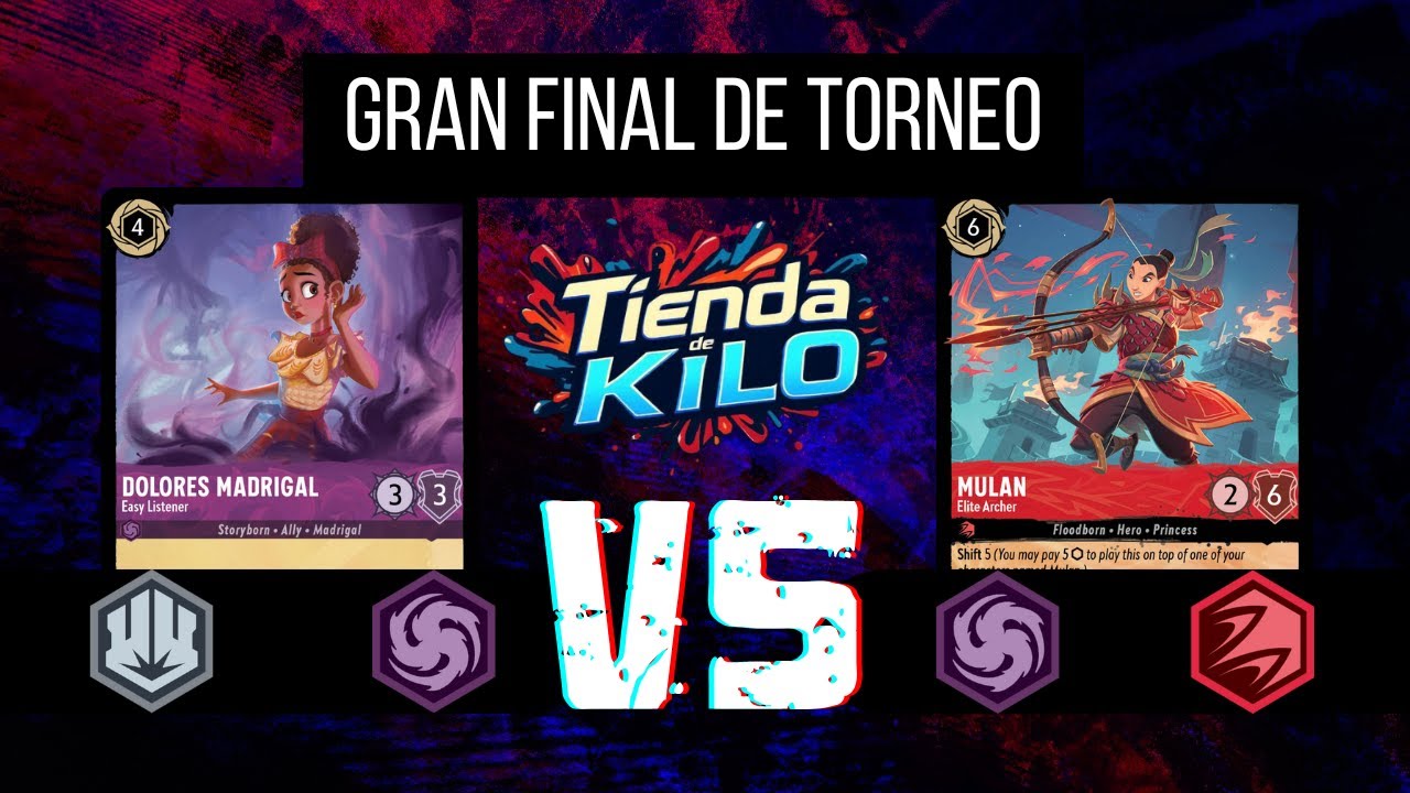 Gran Final LORCANA STORE CHALLENGE  Steel Amethyst VS Rubi Amethyst