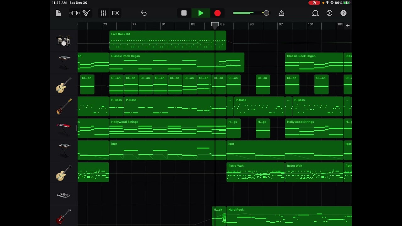 Pink Floyd - Time (GarageBand Cover)