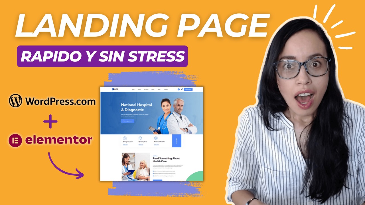 Landing Page en WordPress (Rápido y Sin Estrés)