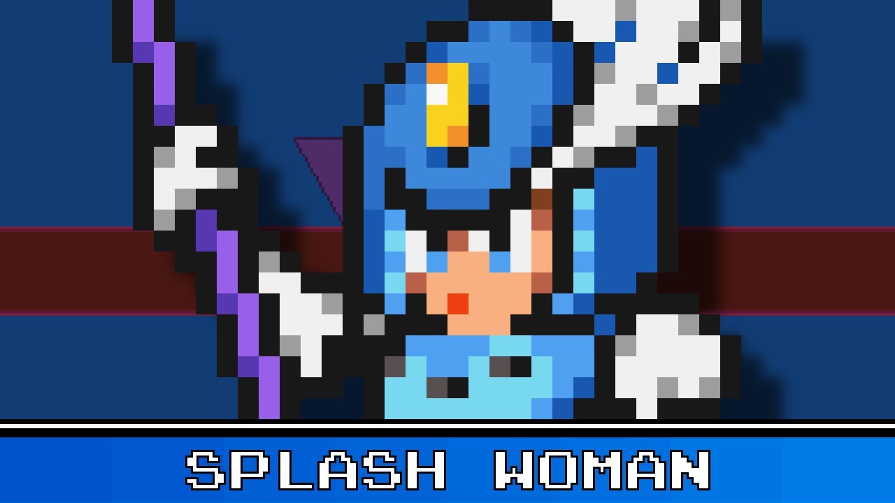 Splash Woman SNES Remix - Mega Man 9 (Mega Man X 16 Bit Soundfont)