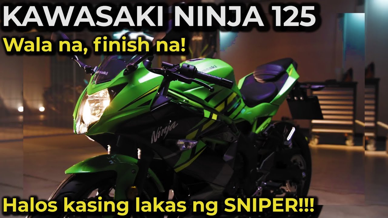 NEW KAWASAKI NINJA 125 | PINAKA MALAKAS NA 125CC, SIKSIK SA FEATURES AT TIPID SA GAS (TAGALOG)