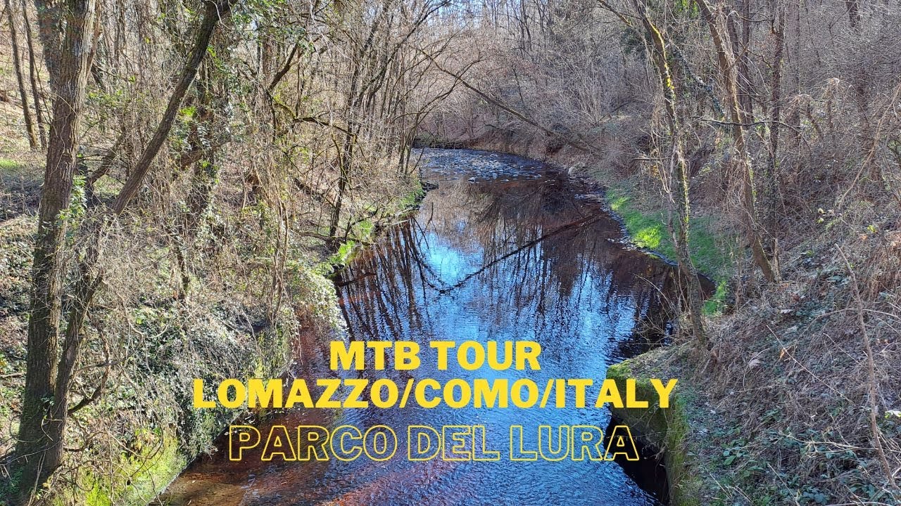 MTB Tour in Parco del Lura, Lomazzo, Como, Italy