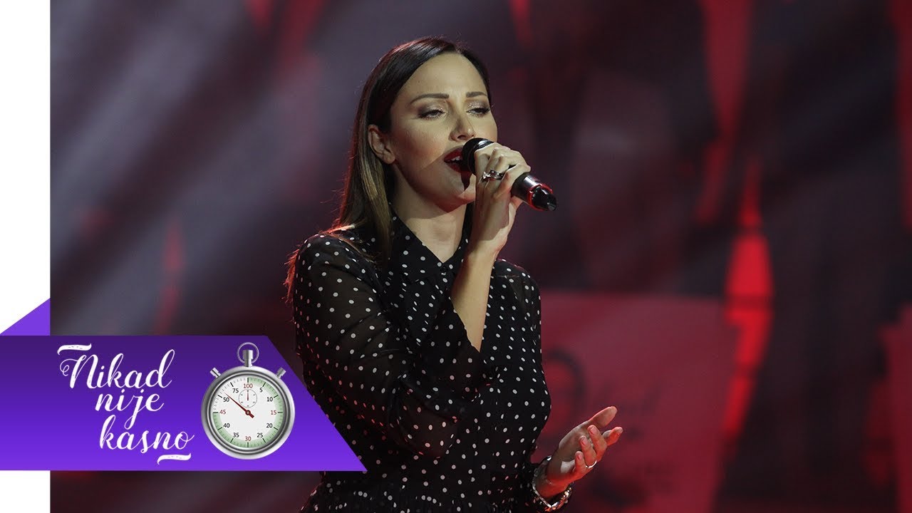 Aleksandra Prijovic - Splet pesama - (live) - Nikad nije kasno - EM 02 - 30.09.2018