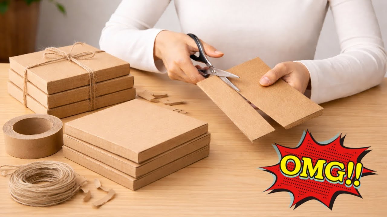 Nobody believed I made it out of cardboard! Do it yourself! Recycling!