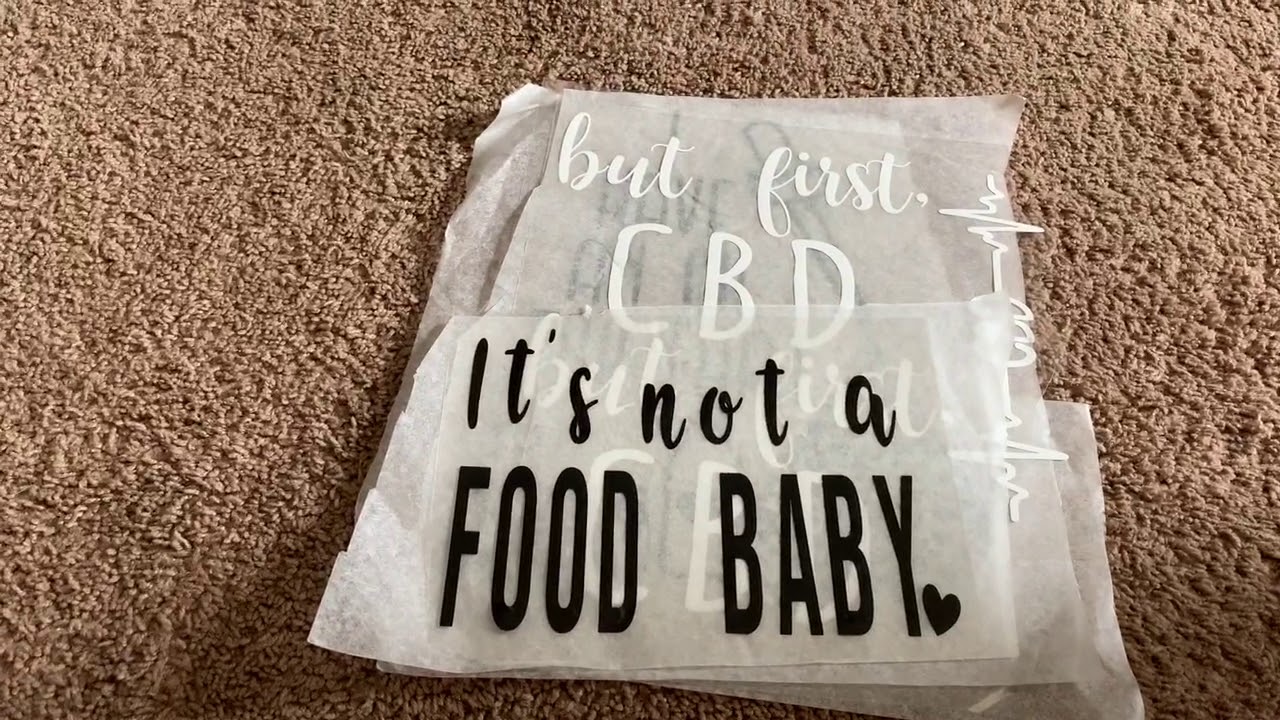 How I Store My Cut and Weeded HTV Vinyl Designs